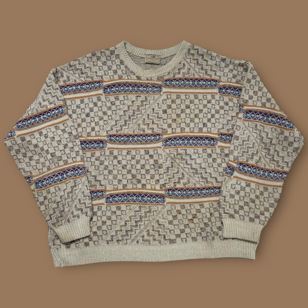 Vintage 90’s Italian Carpet Sweater